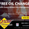 free oil change with winter tire changeover